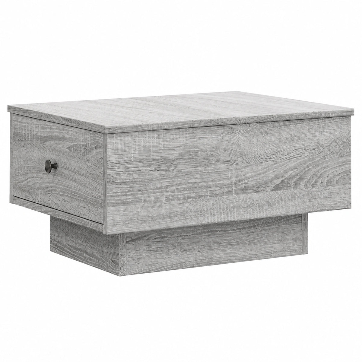 Tavolino Ingresso Scrivania Salvaspazio Consolle Ingresso Tavolo Salotto Moderno Tavolino Salotto Grigio Sonoma 60 × 45 × 31 cm Legno Multistrato