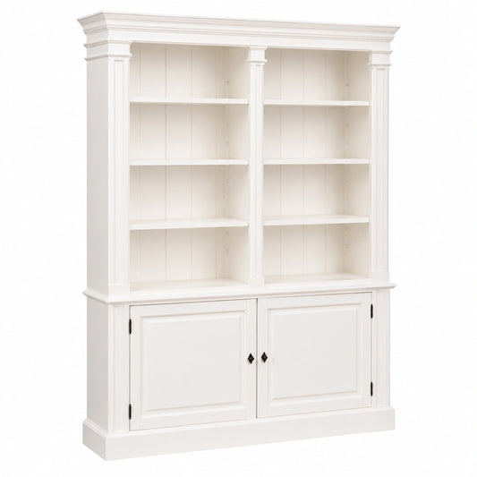 Casa Padrino Shabby Chic Country libreria bianco B 160 H 215 cm Cabinet
