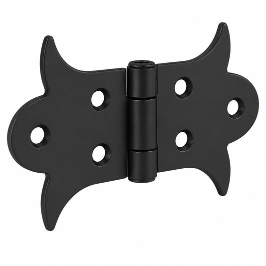 IN FERRO ANTICATO COLORE NERO, IN STILE SHABBY CHIC