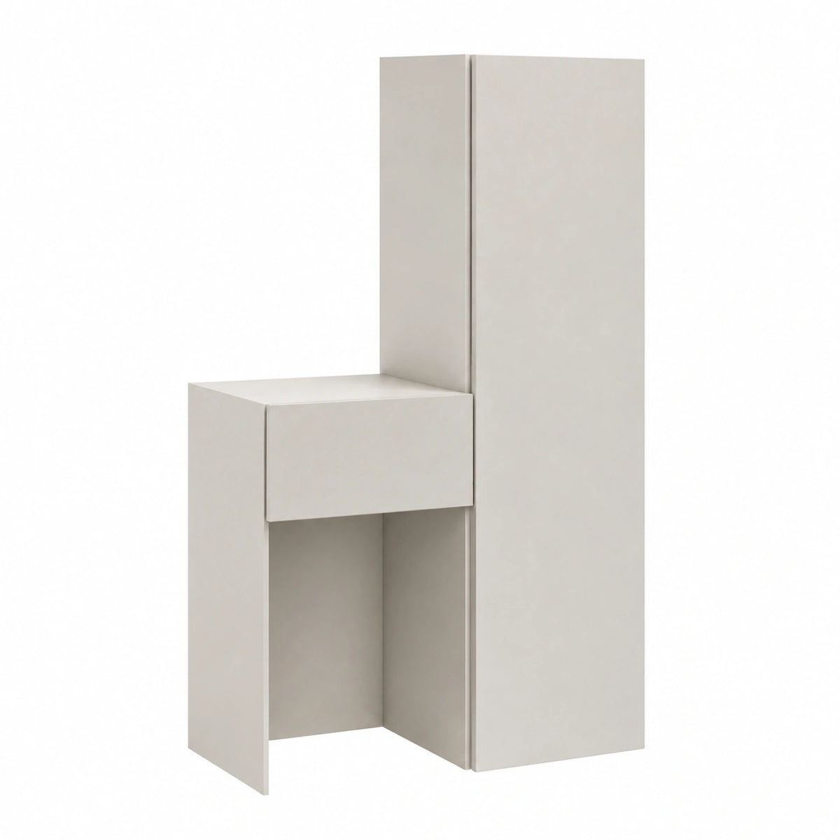 Mobile Ingresso Sospeso 124 × 186 × 30 cm in Italy - Ingresso Moderno con Colonna Armadietto Contenitore Verticale - Mobiletto Guardaroba Sospeso