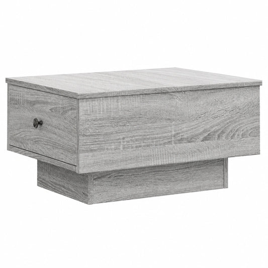 Tavolino Ingresso Scrivania Salvaspazio Consolle Ingresso Tavolo Salotto Moderno Tavolino Salotto Grigio Sonoma 60 × 45 × 31 cm Legno Multistrato
